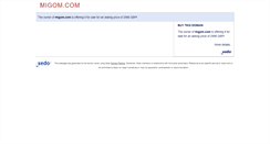 Desktop Screenshot of migom.com